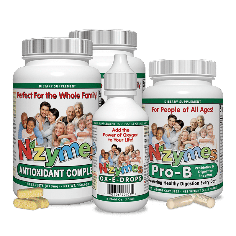 Nzymes 3-Pak Kit for People of All Ages