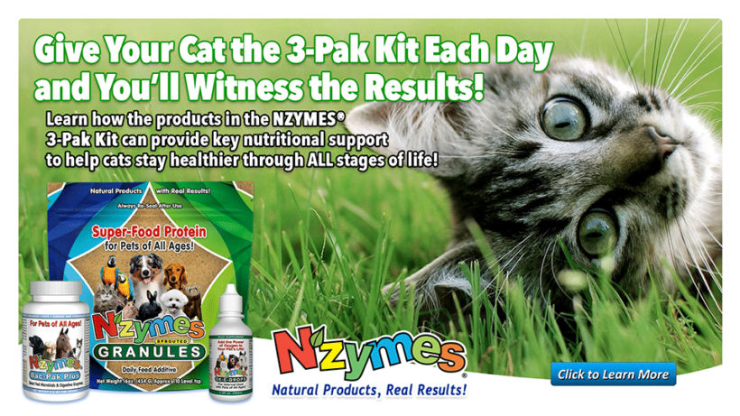 Try 3-Pak for better cat health