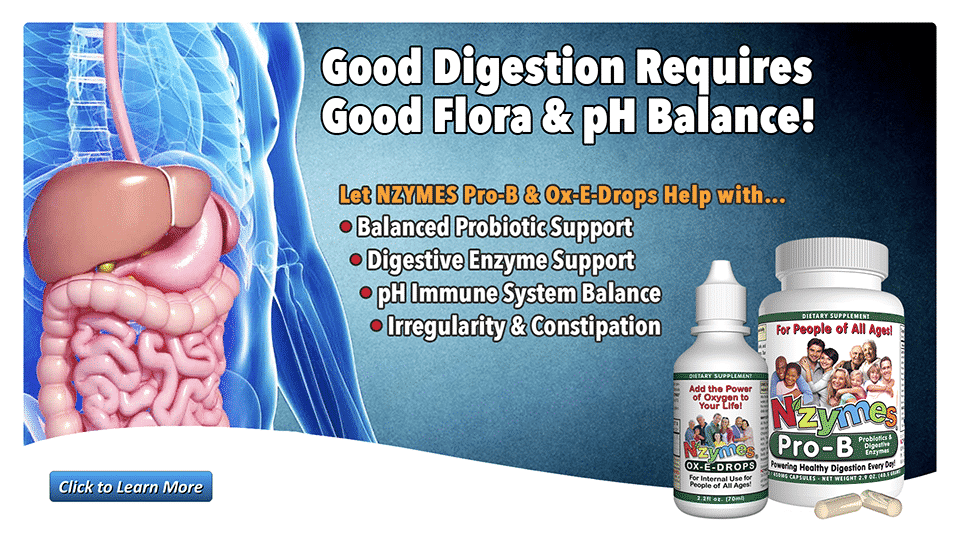 Good Digestion Requires Good Flora and pH Balance
