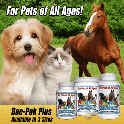 Bac-Pak Plus for Pets of All Ages