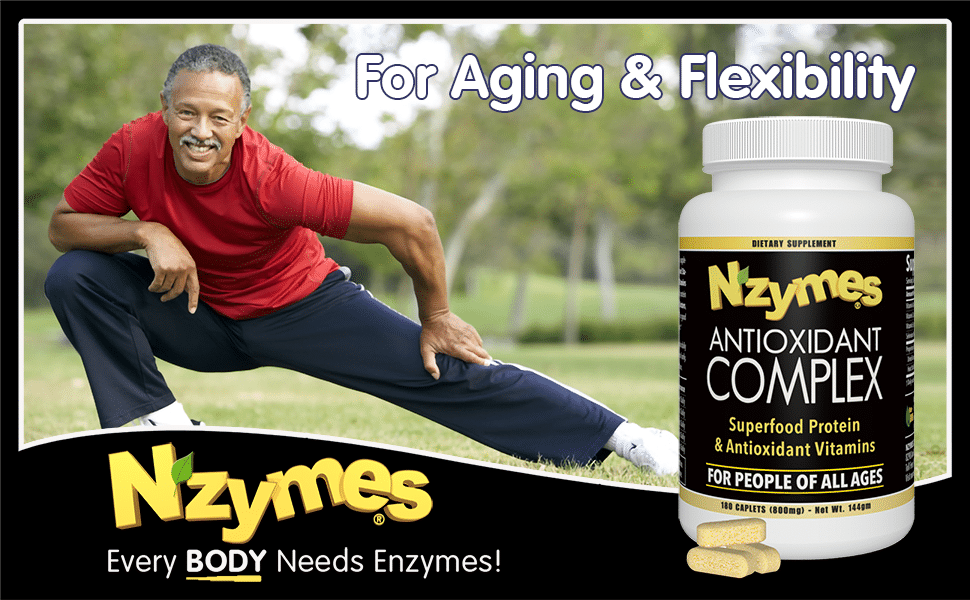 Nzymes Antioxidant Complex - For Aging and Flexibility