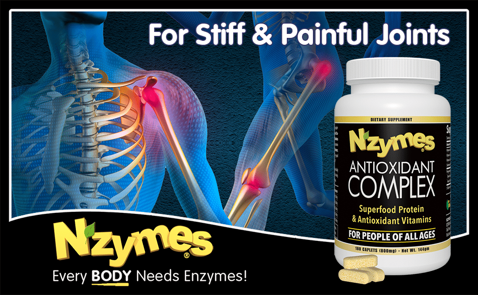 Nzymes Antioxidant Complex - For Stiff and Painful Joints