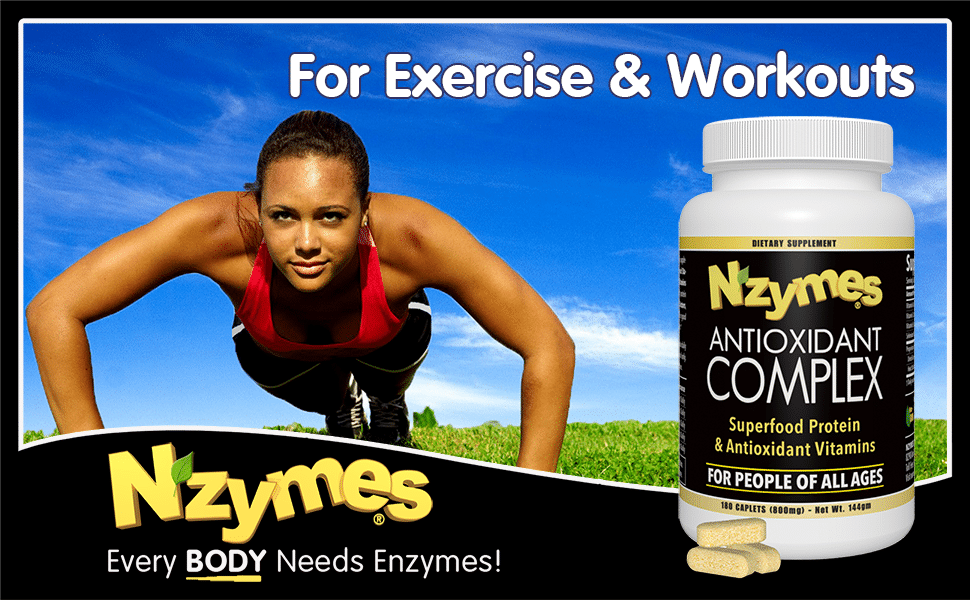 Nzymes Antioxidant Complex - For Exercise and Workouts