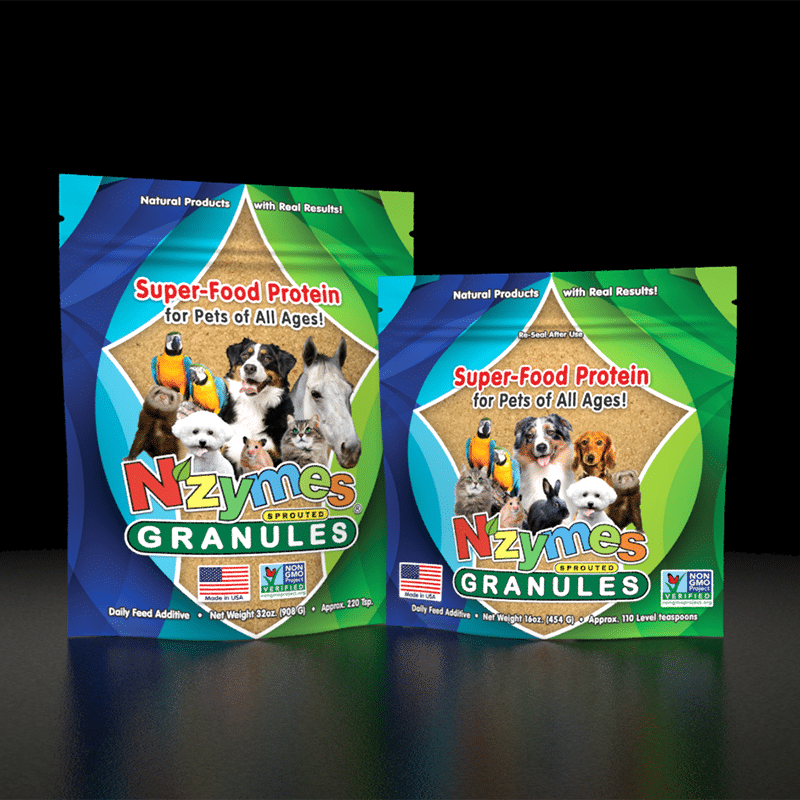 Nzymes Sprouted Granules, 1 lb. and 2lbs.