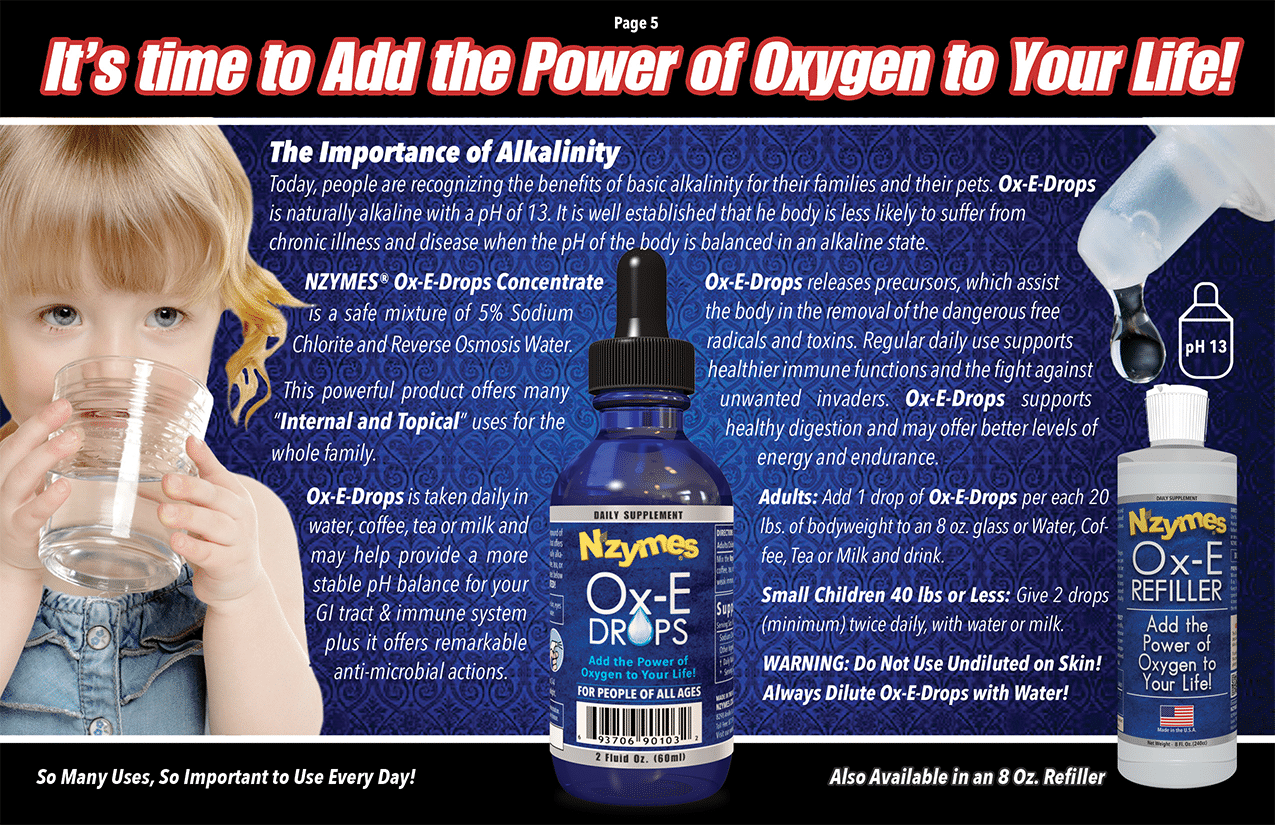 Nzymes Antimicrobial Ox-E-Drops for People of All Ages