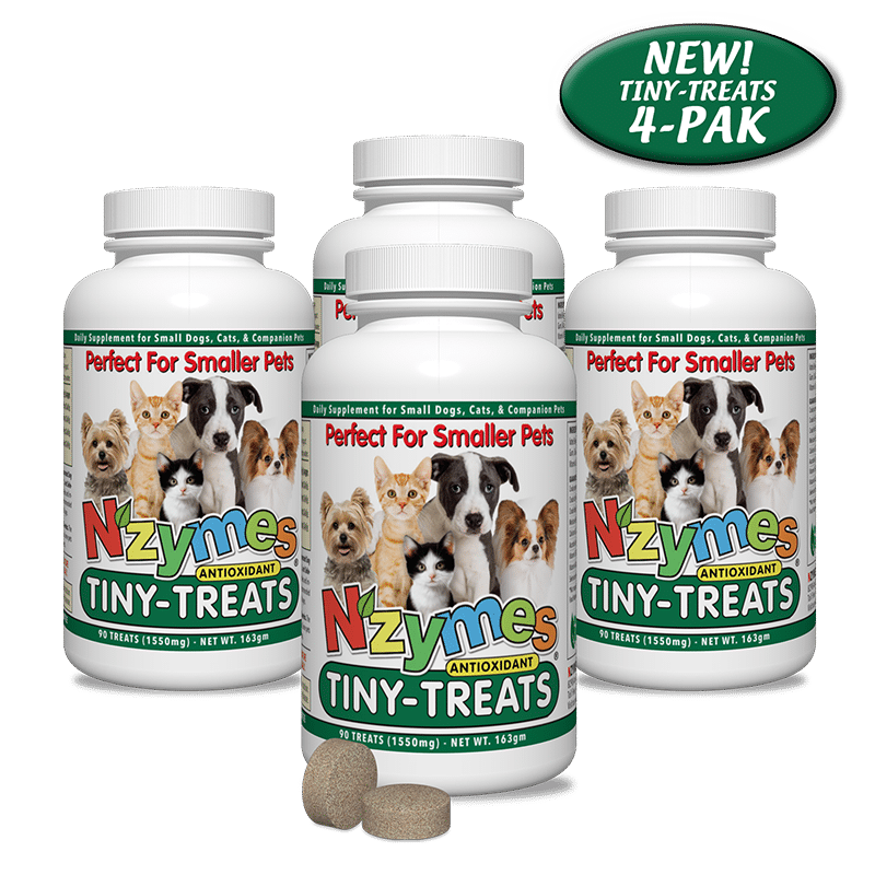 New 4-Pak of Tiny Treats
